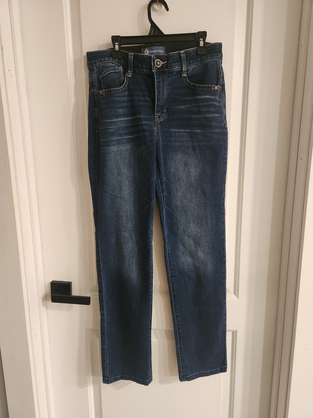 Democracy Indigo Straight Leg Jeans